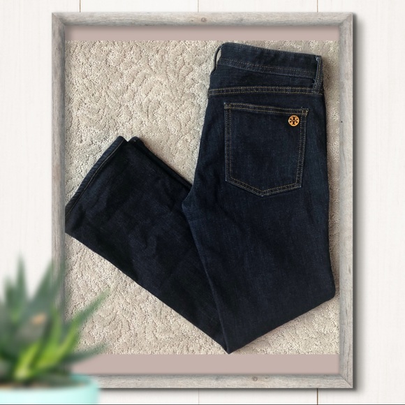 Tory Burch Denim - Tory Burch Classic Jean Dark Wash Denim Size 27